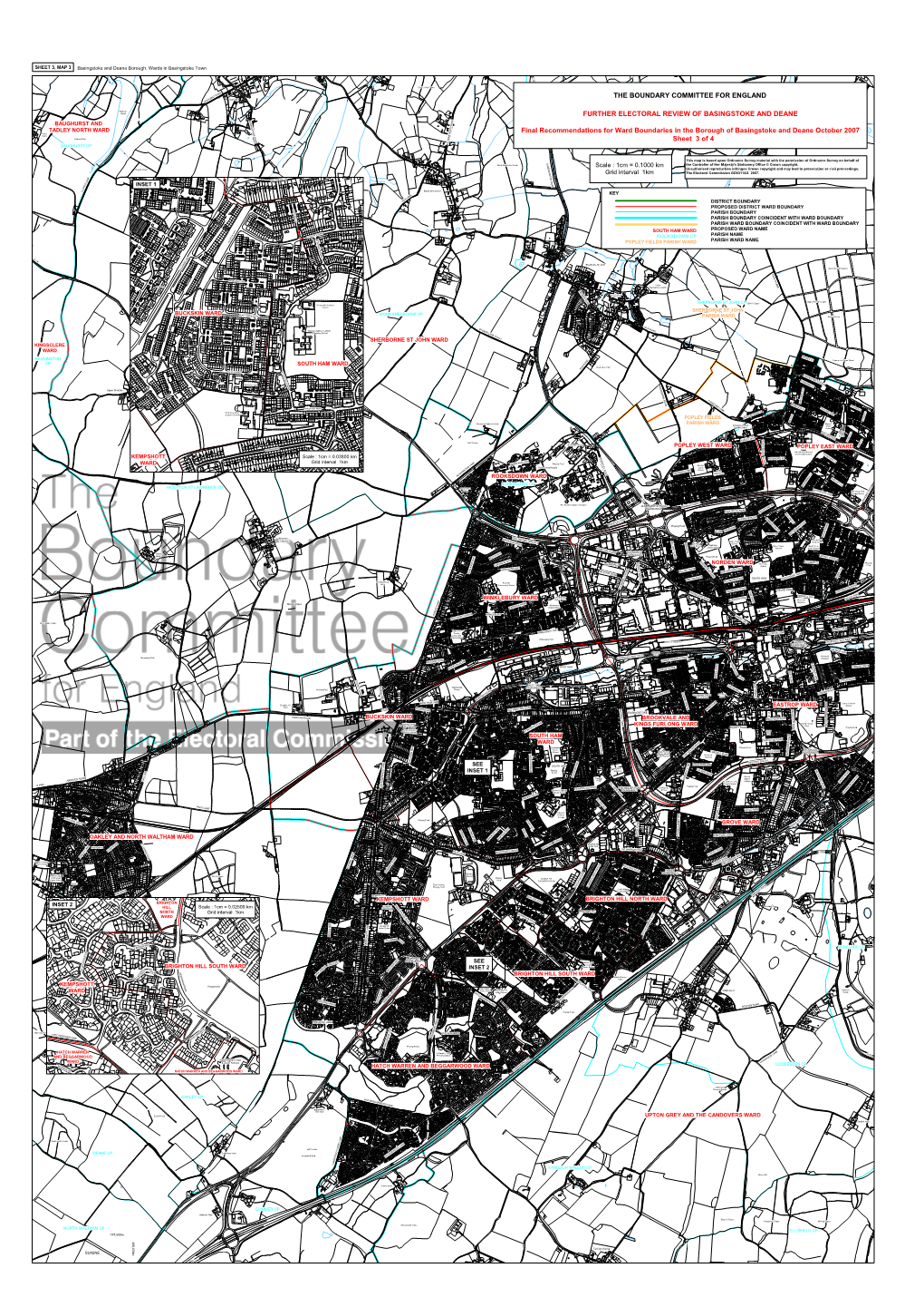 The Boundary Committee for England Further Electoral