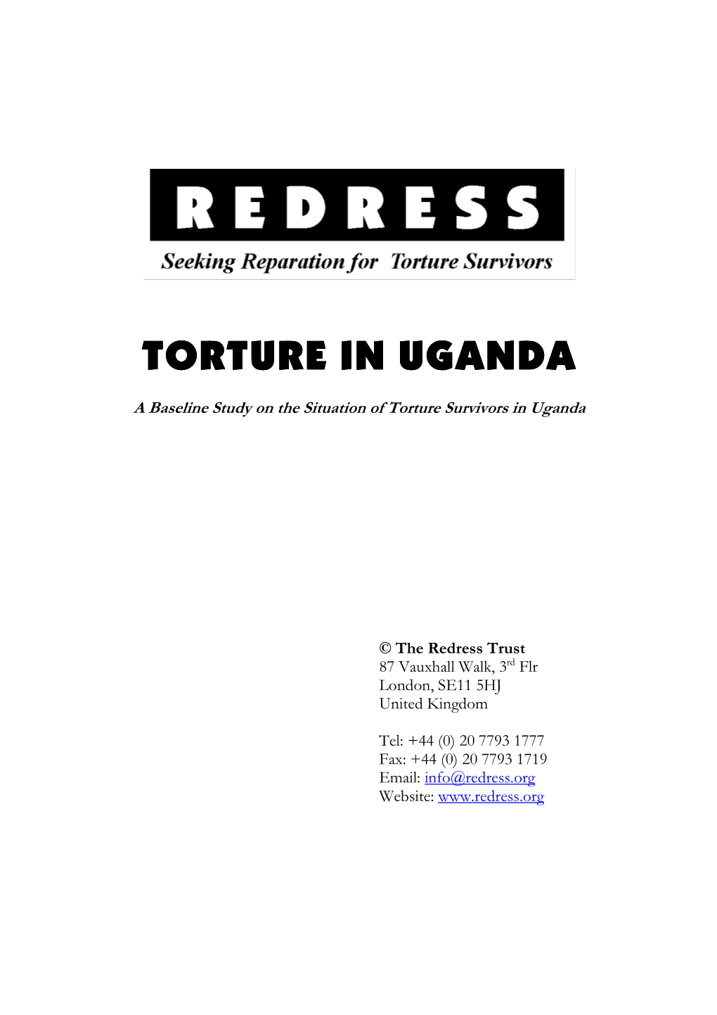 Torture in Uganda