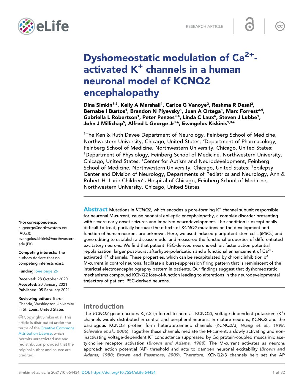 Dyshomeostatic Modulation of Ca