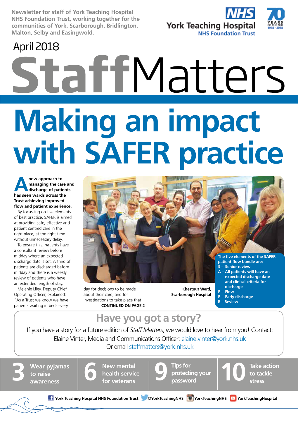 Making an Impact with SAFER Practice