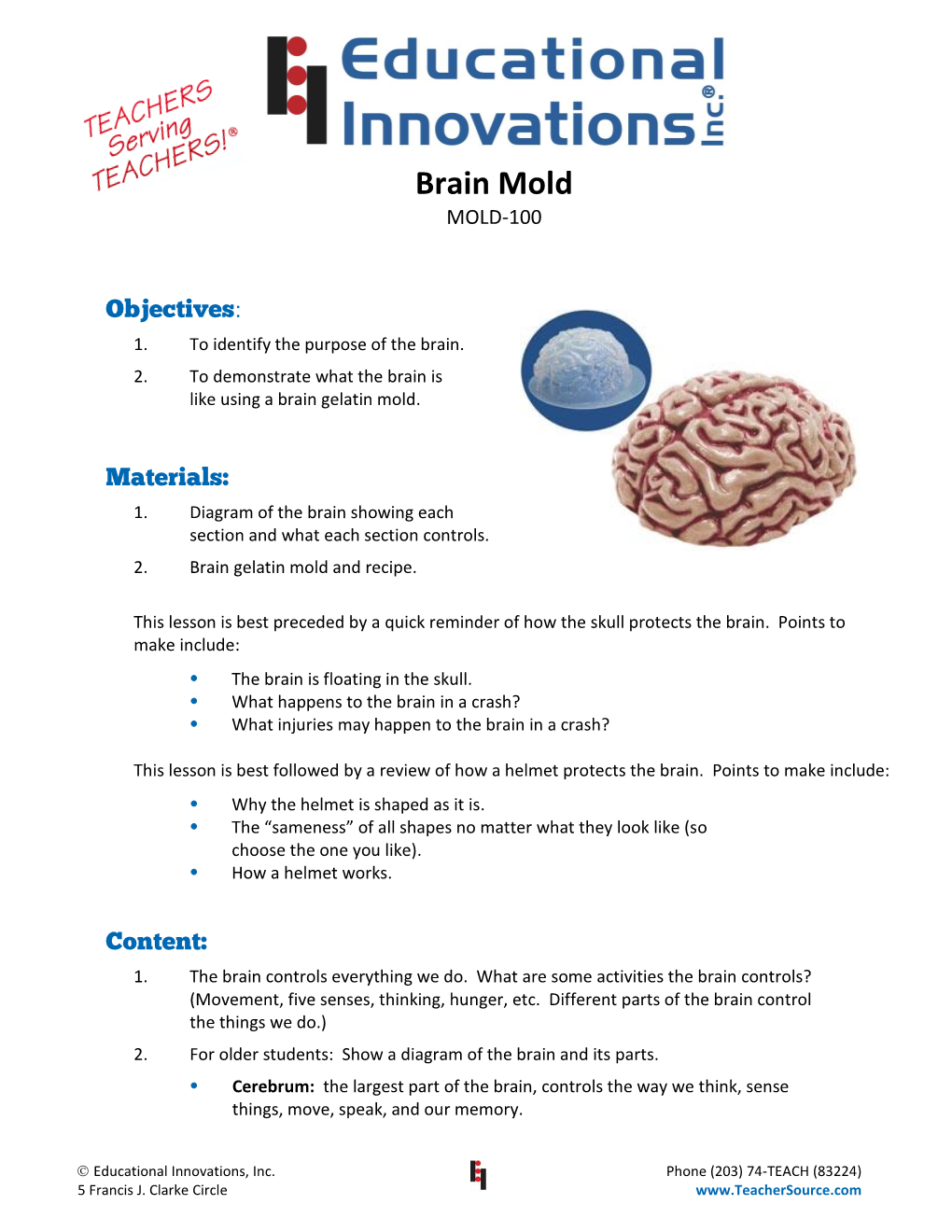 Brain Mold MOLD-100