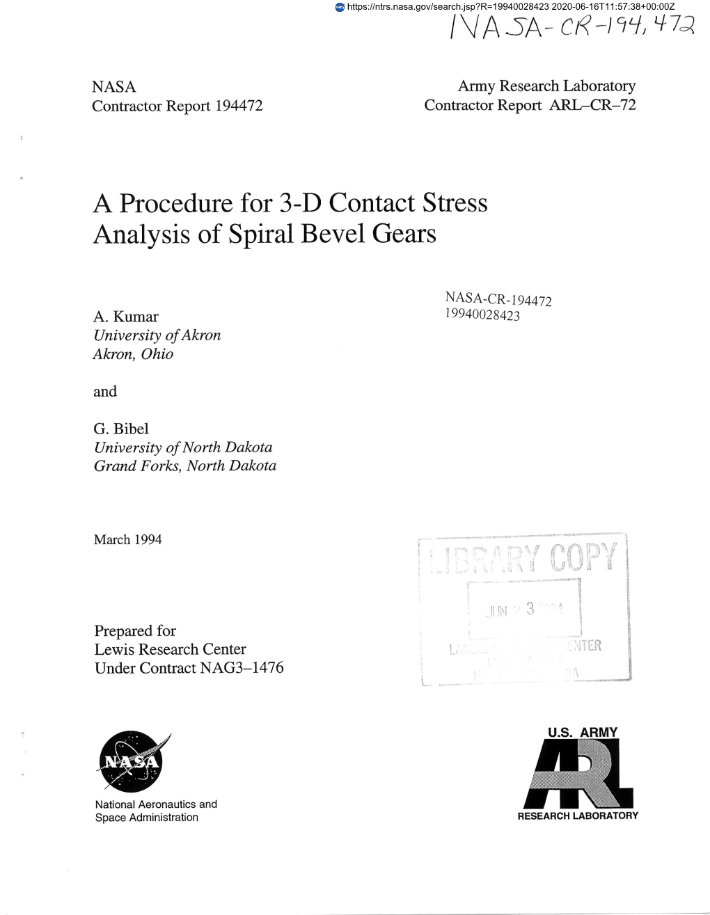 Analysis of Spiral Bevel Gears with Predesigned Parabolic Functions of Transmission Errors