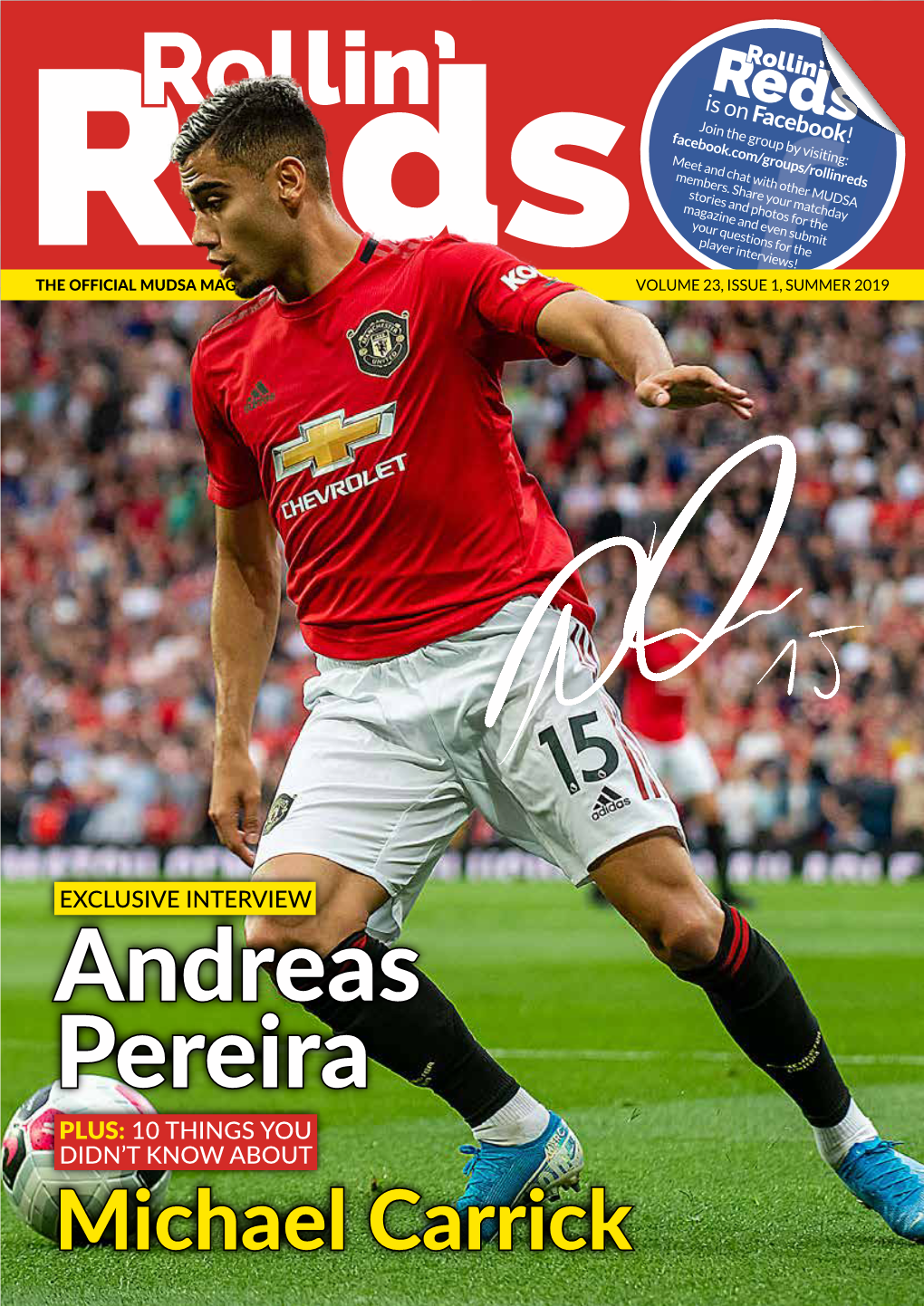 Andreas Pereira PLUS: 10 THINGS YOU DIDN’T KNOW ABOUT Michael Carrick 2 CONTENTS CONTENTS 3