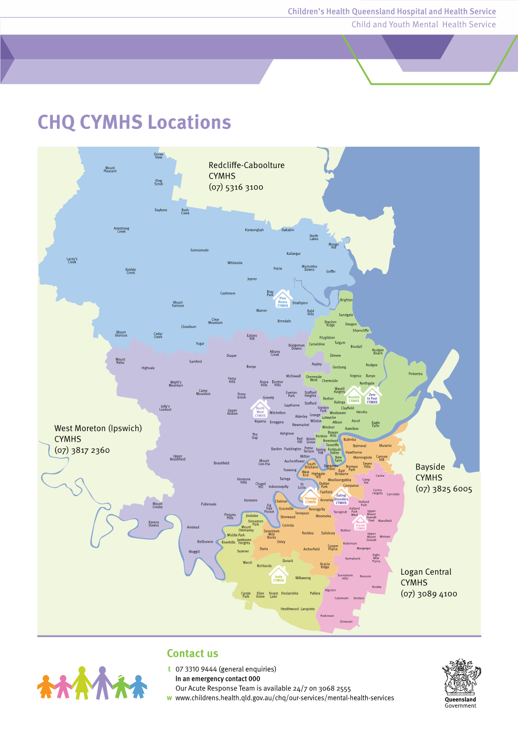Child and Youth Mental Health Service Locations