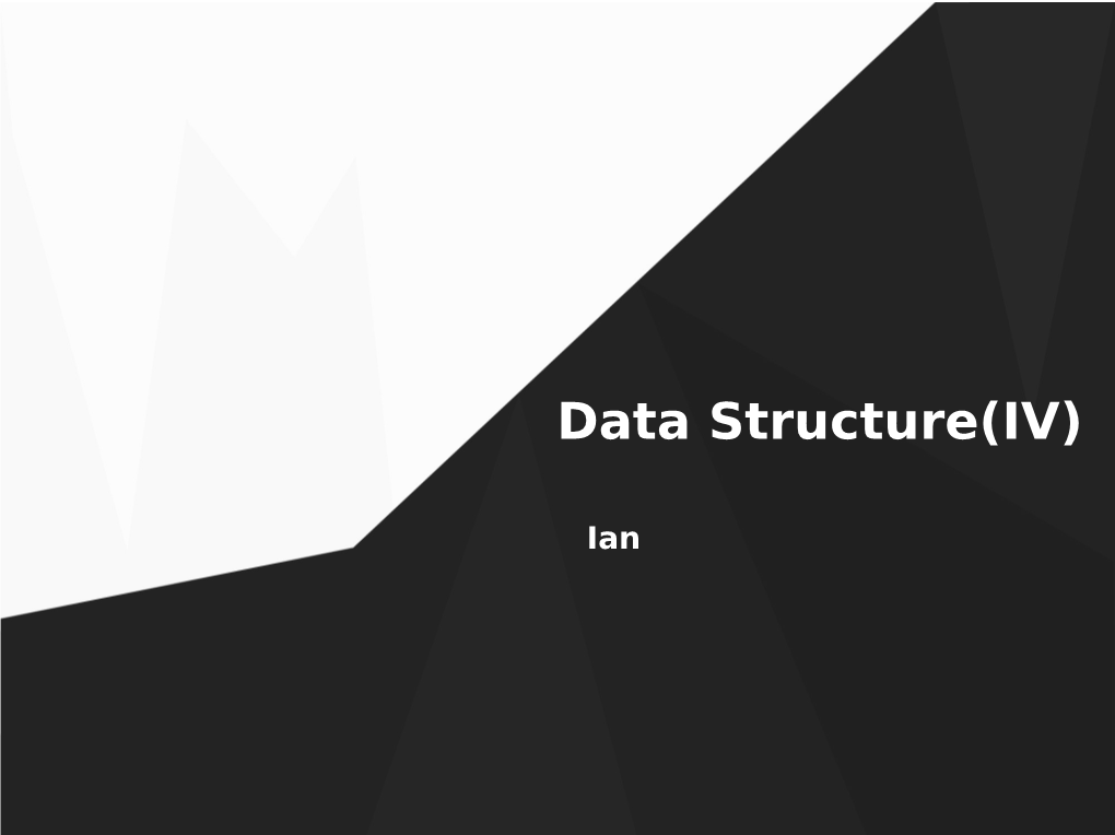 Data Structures So You Could Choose the Best One for Solving Particular Problems