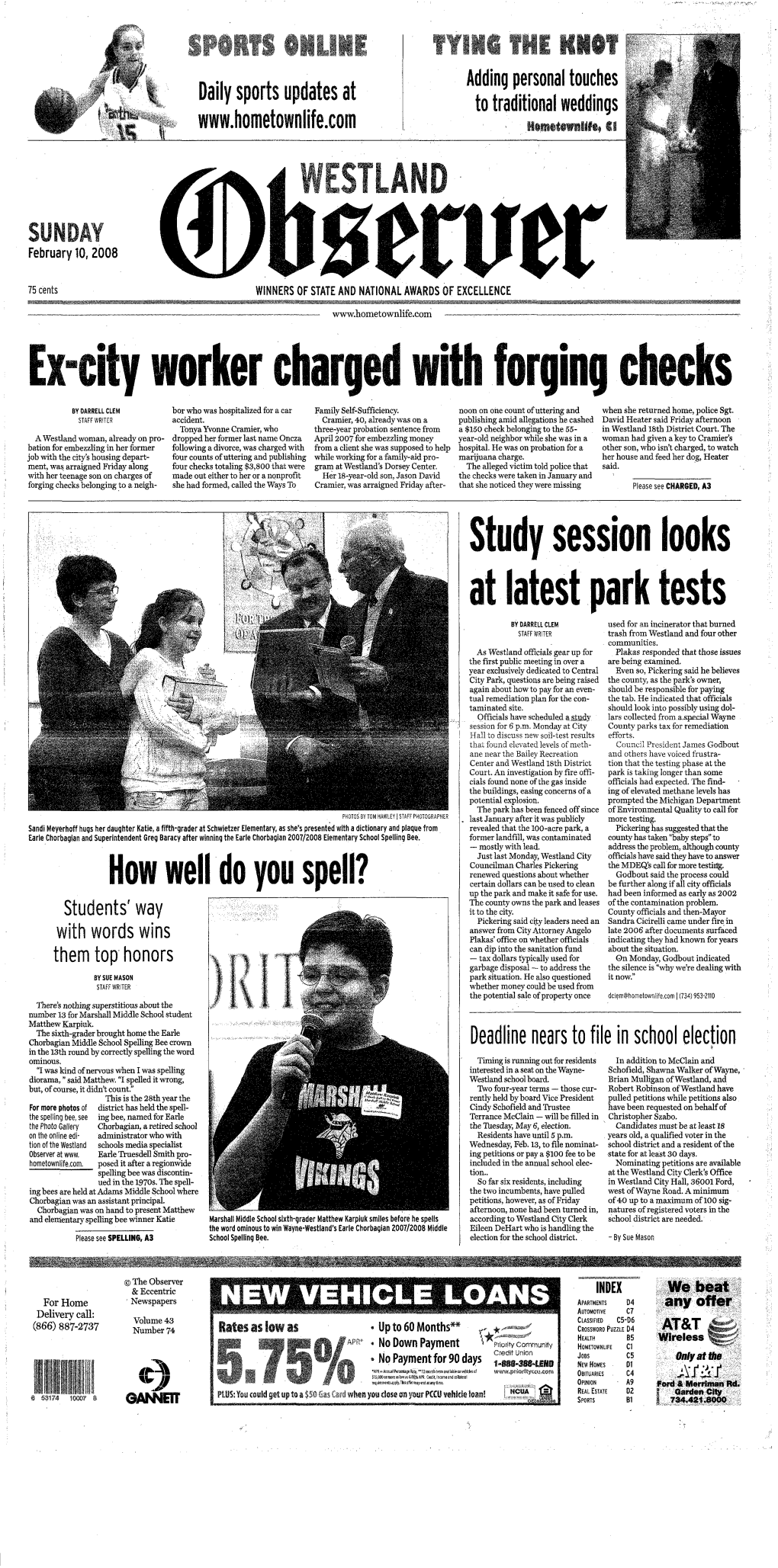 February 10, 2008 (W) A3 LOCAL NEWS