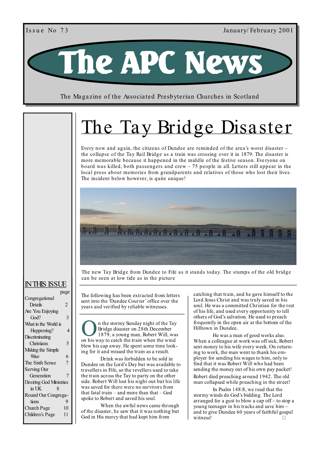 The Tay Bridge Disaster