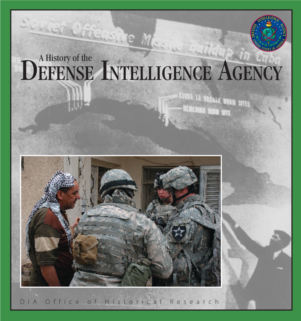 A History of the Defense Intelligence Agency
