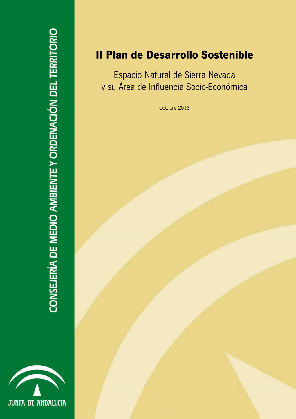II Plan De Desarrollo Sostenible Espacio Natural De Sierra Nevada Y Su Área De Influencia Socio-Económica