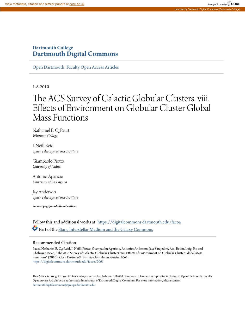 The Acs Survey of Galactic Globular Clusters. Viii. Effects of Environment on Globular Cluster Global Mass Functions