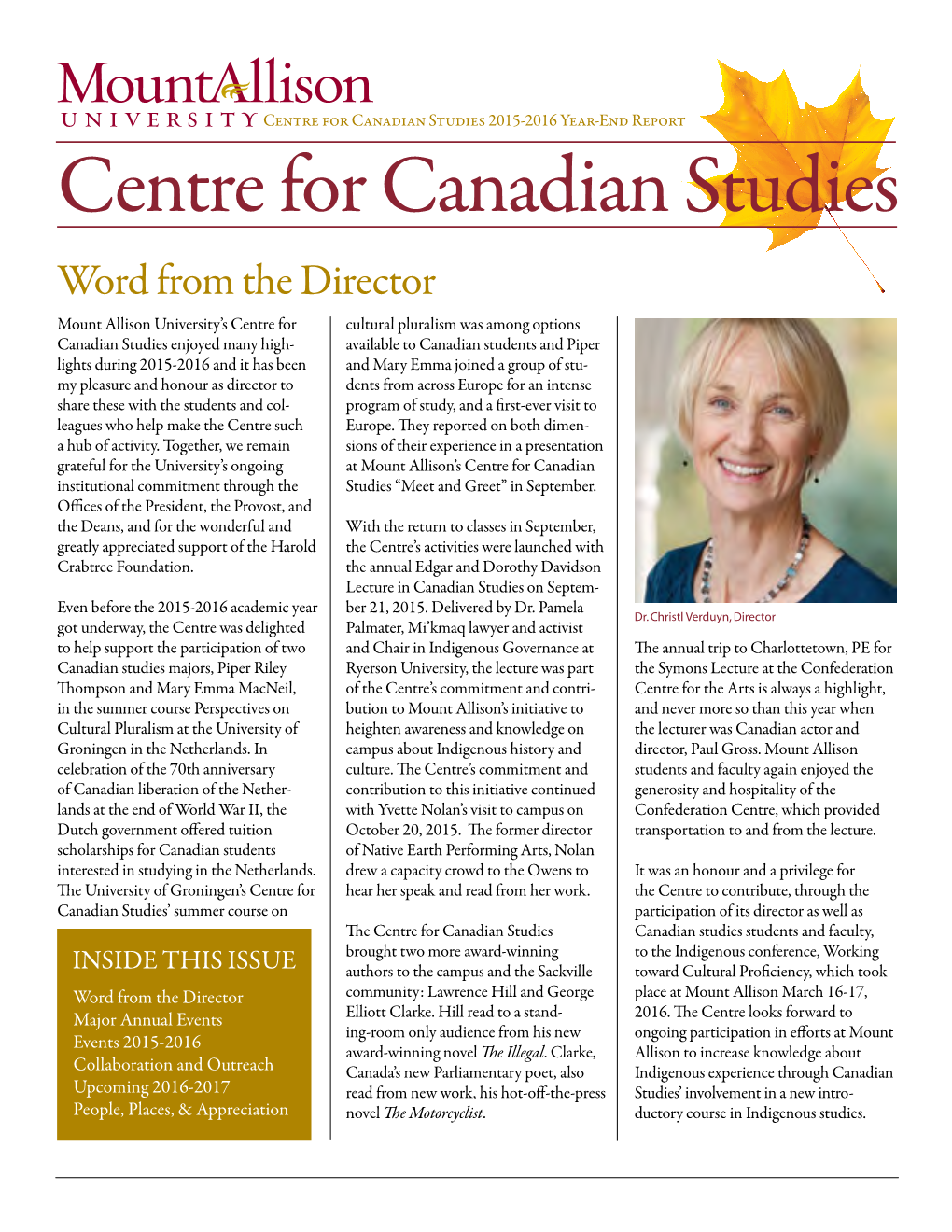 Centre for Canadian Studies