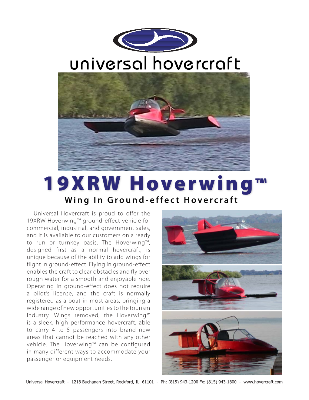 19XRW Hoverwing™