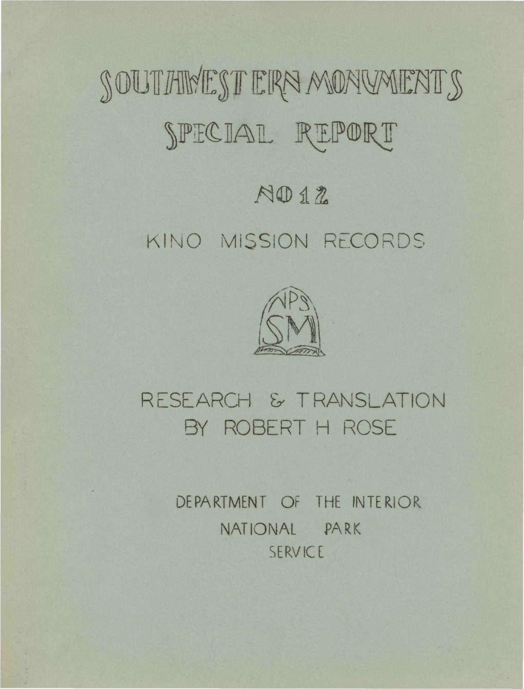 Kino Mission Records