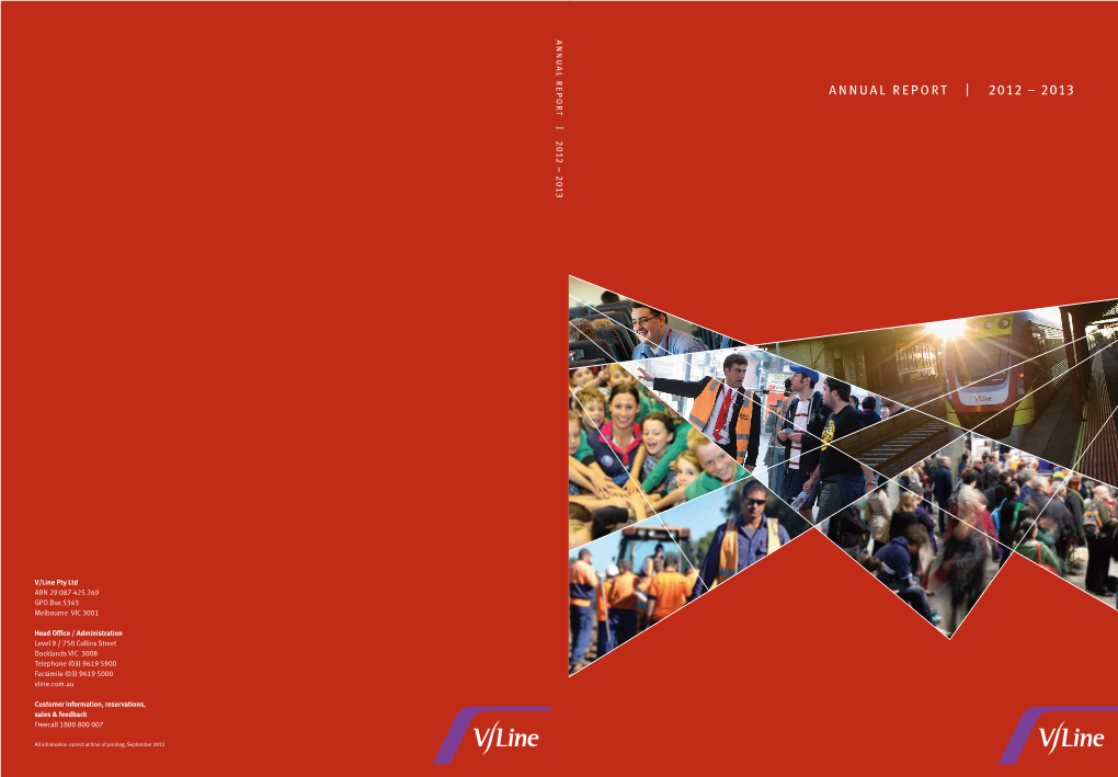 Vline Corporation 2012 13 Annual Report Opti