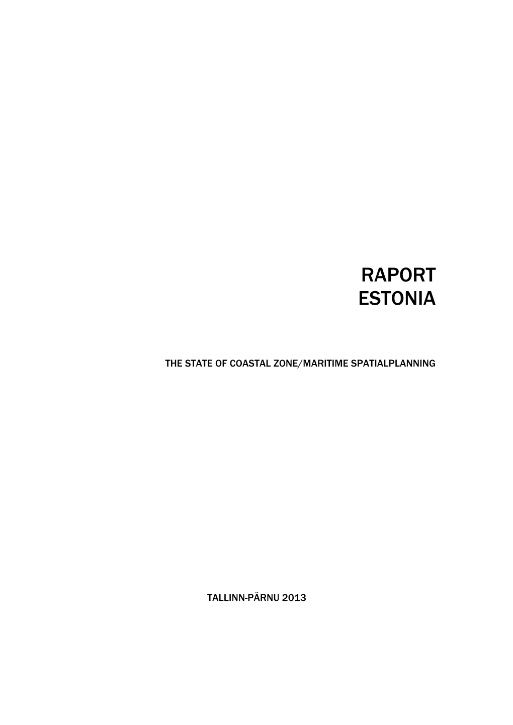 Raport Estonia