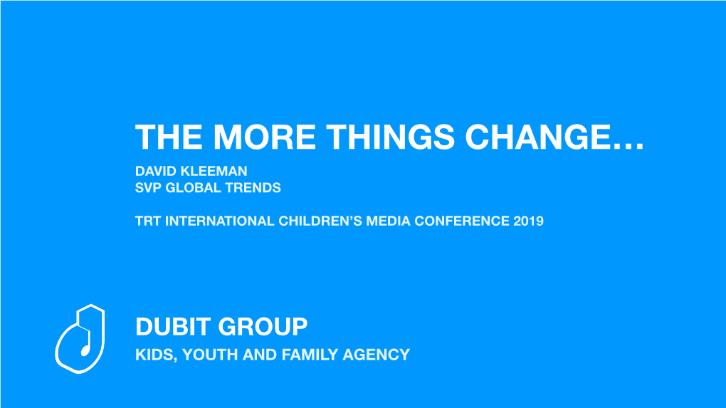 TRT International Children's Media Conference
