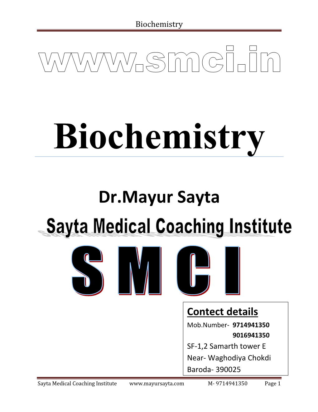 Dr.Mayur Sayta