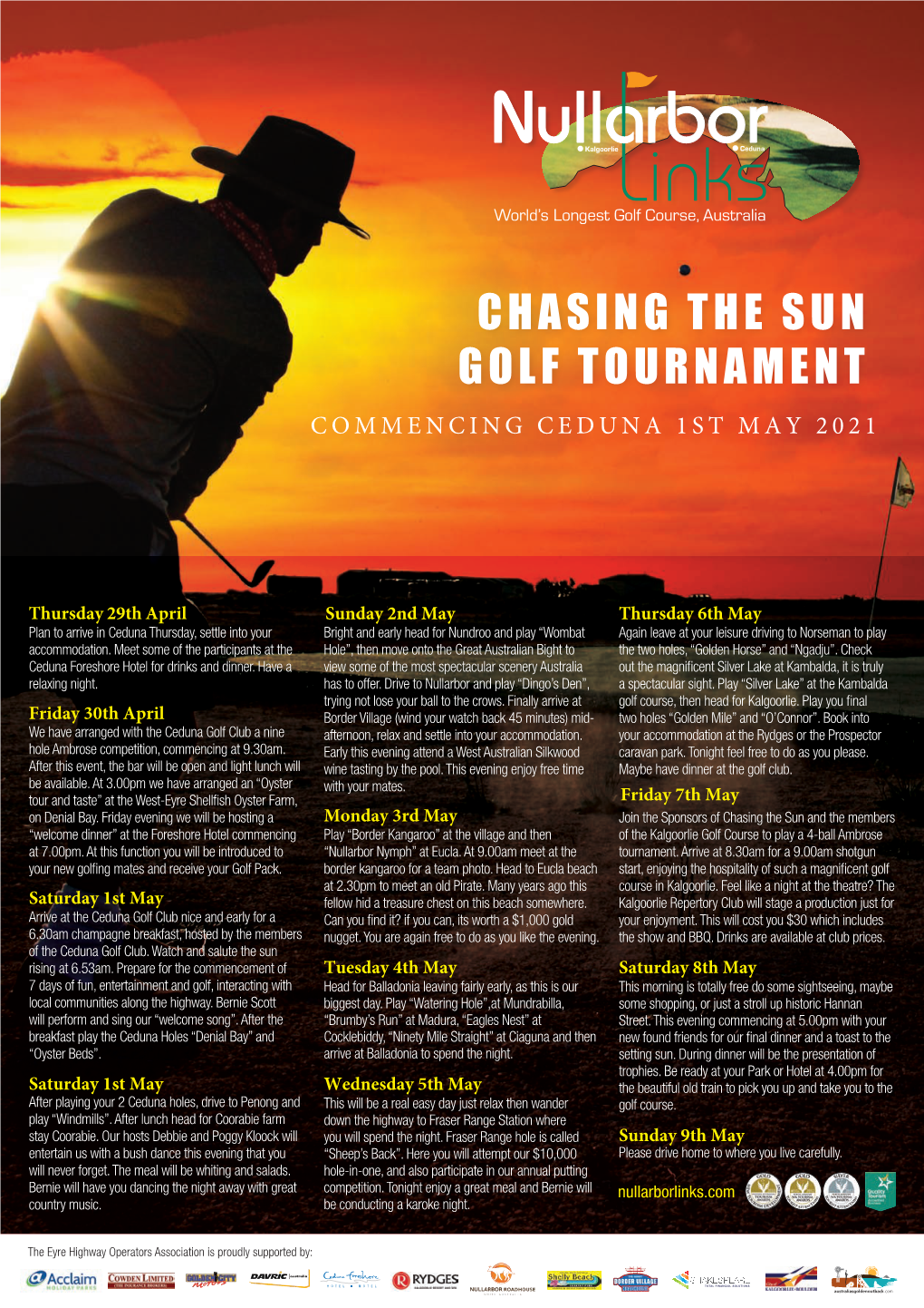 Chasing the Sun Golf Tournament