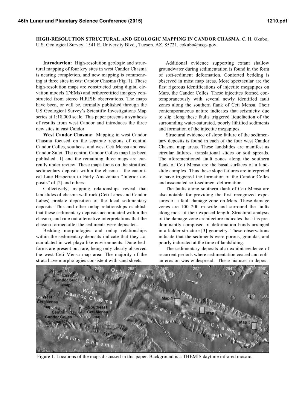 High-Resolution Structural and Geologic Mapping in Candor Chasma