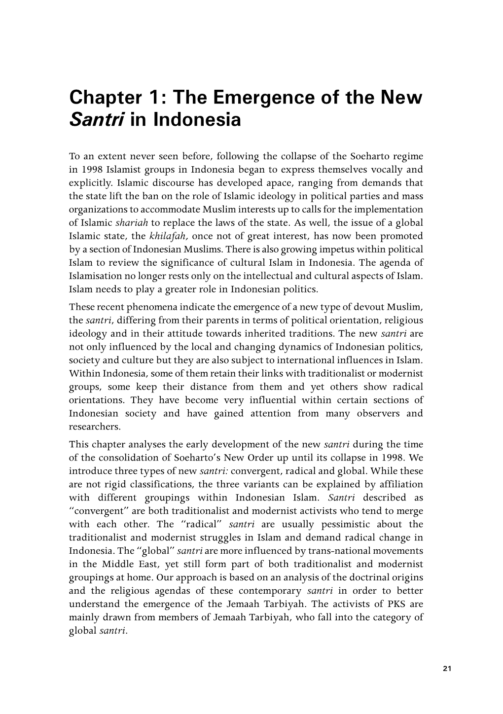 Islamising Indonesia A