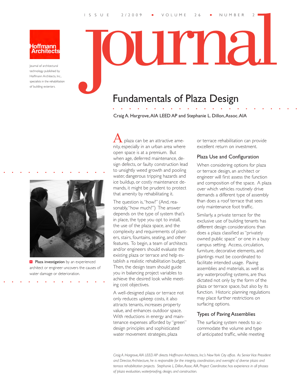 Fundamentals of Plaza Design