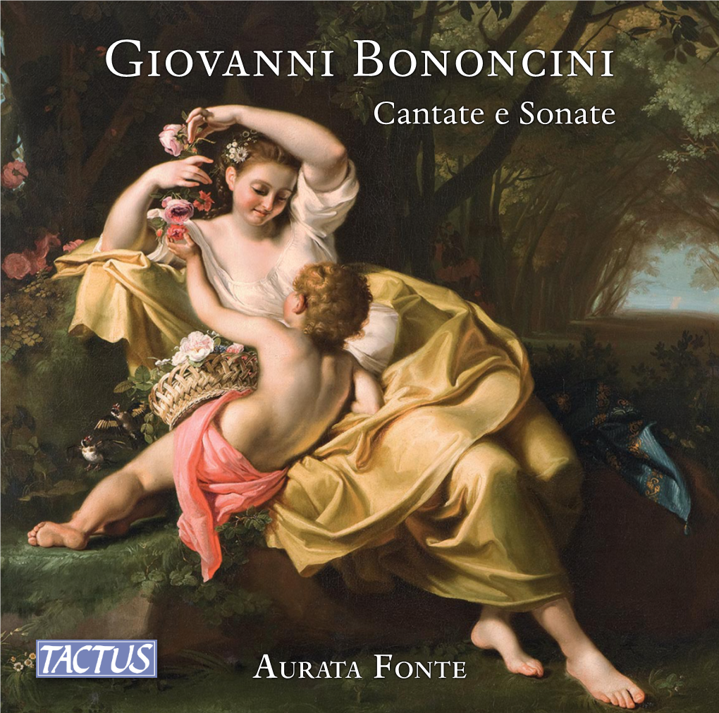 Giovanni Bononcini Cantate E Sonate