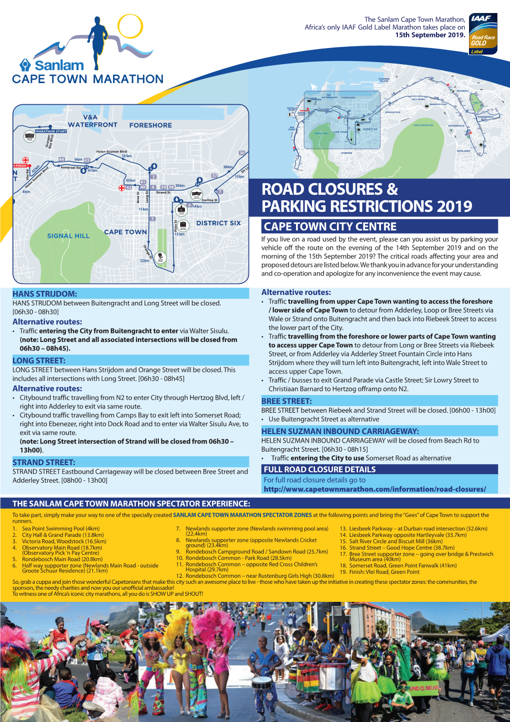 Road Closures & Parking Restrictions 2019