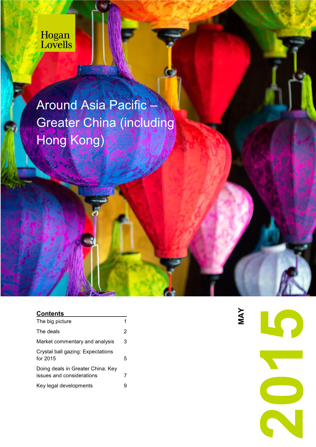 Around Asia Pacific – Greater China (Including Hong Kong)