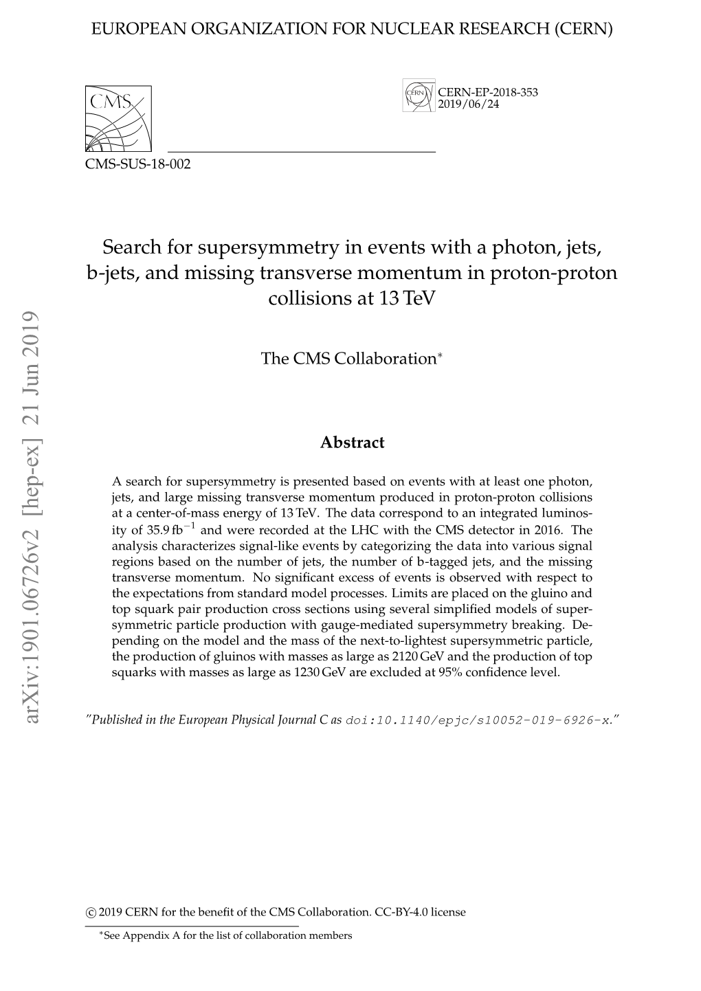 Search for Supersymmetry in Events with a Photon, Jets, B-Jets, and Missing Transverse Momentum in Proton-Proton Collisions at 13 Tev