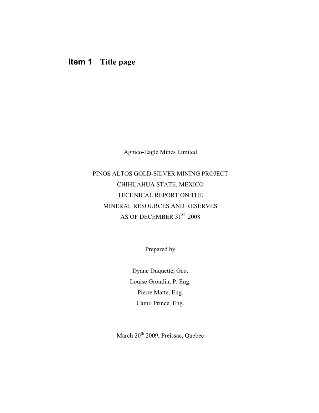 March20-Pinosaltos-Technicalreport-2008 V001 H57zuk.Pdf