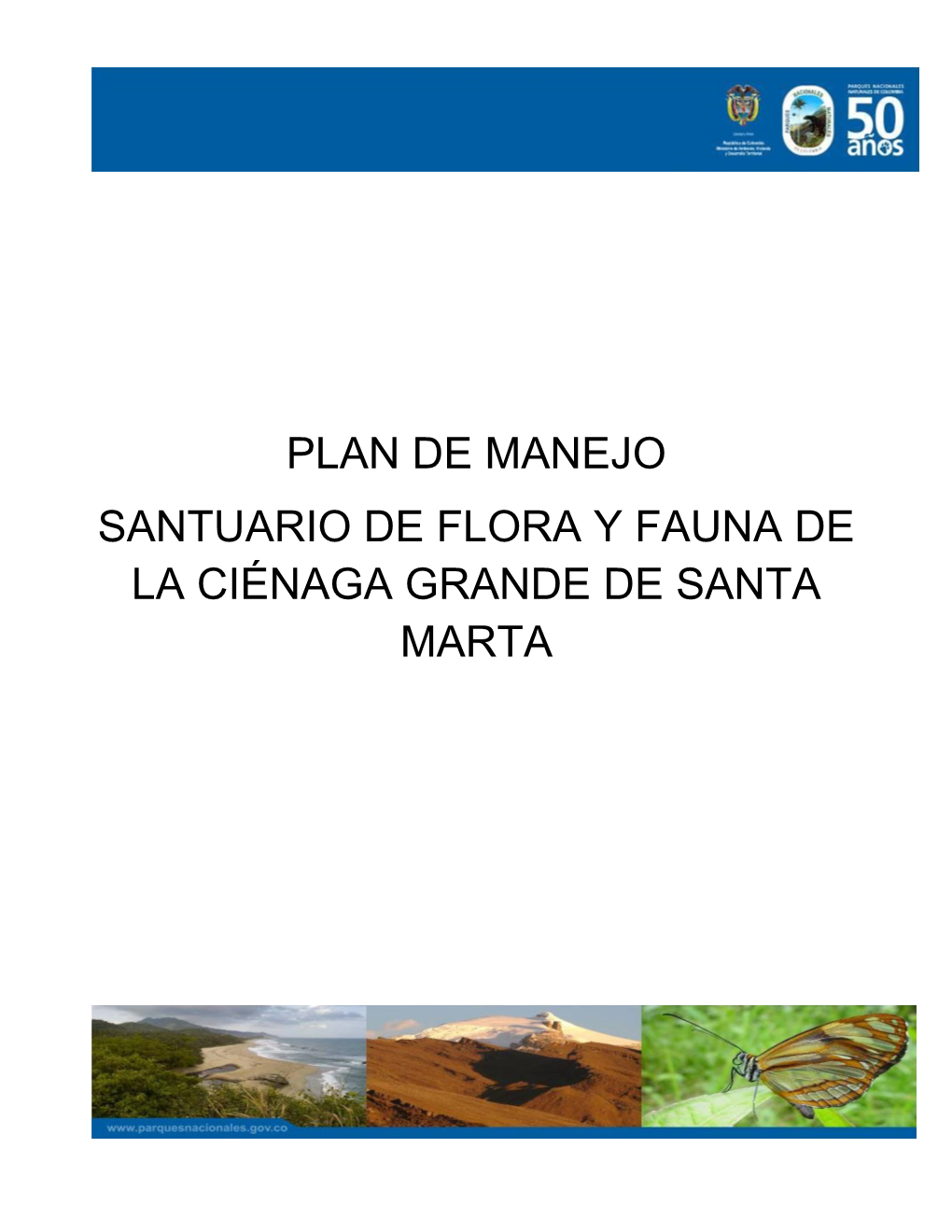 Plan De Manejo SFF Cienaga Grande De Santa Marta