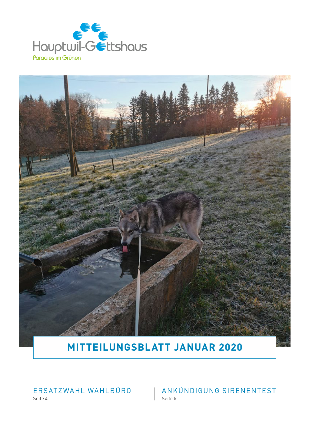 Mitteilungsblatt Januar 2020