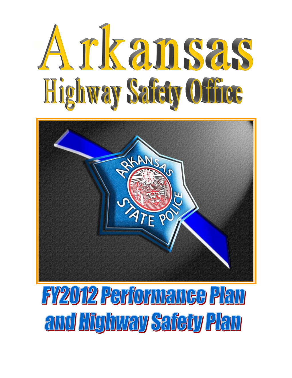 Highway Safety Plan