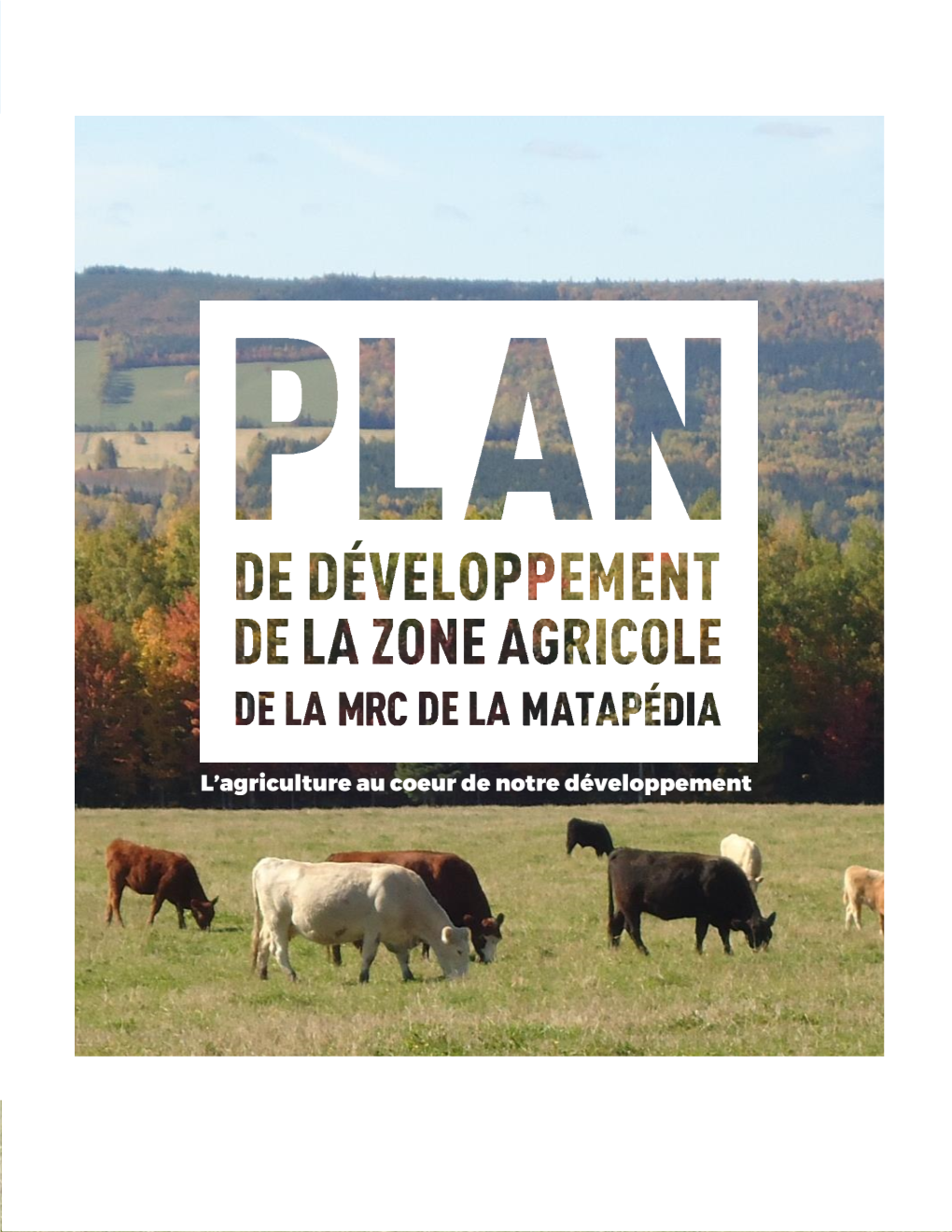 Plan Developpement Zone Agri