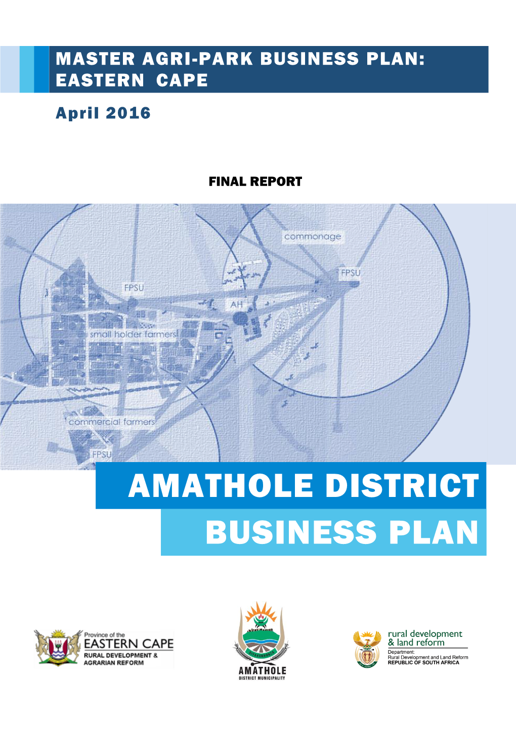 Amathole Master Agri-Park Business Plan P a G E | I