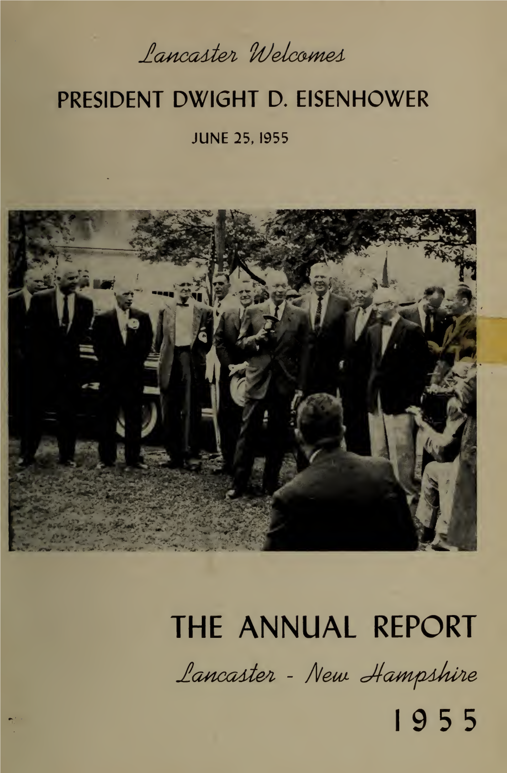 Annual Report of the Town of Lancaster