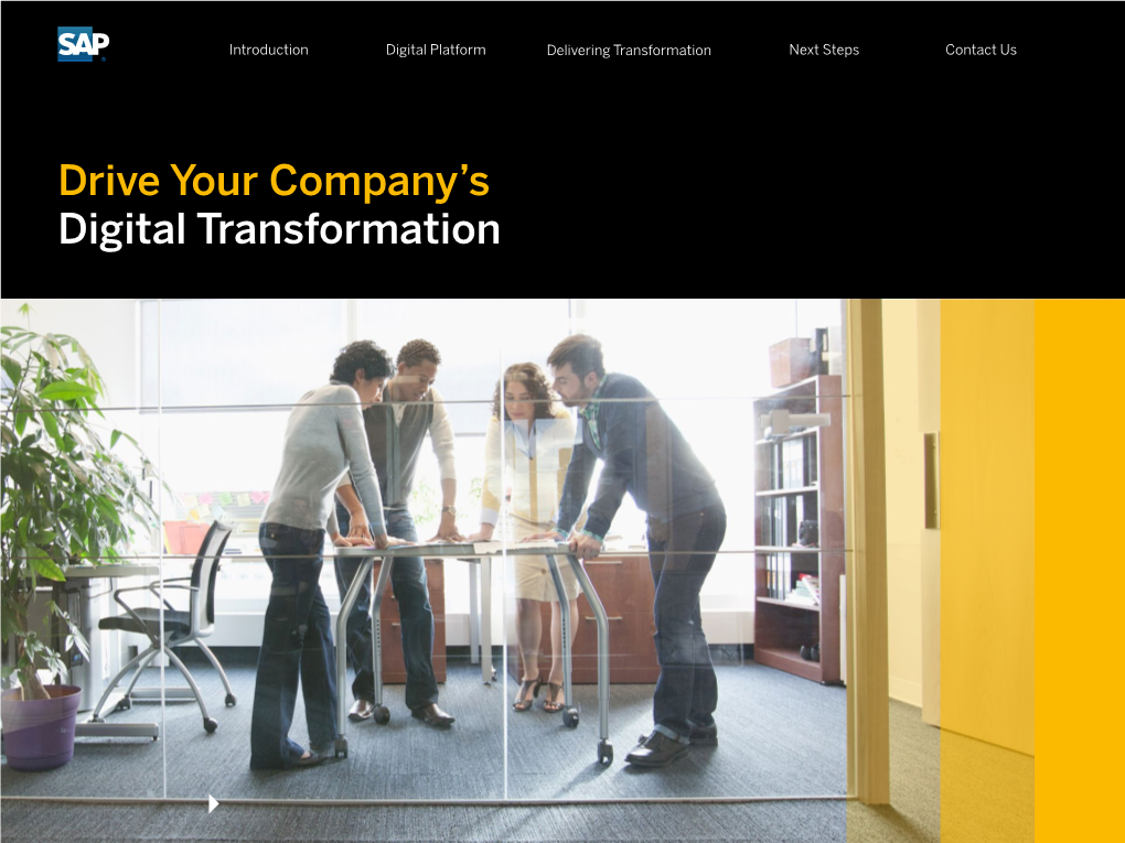 Drive Your Company's Digital Transformation