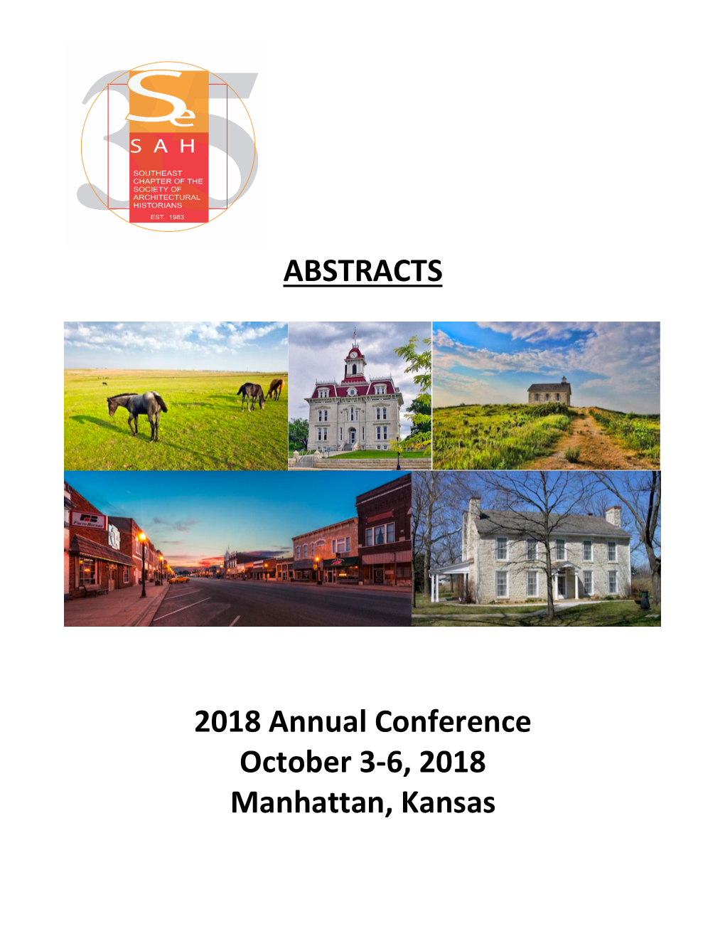 ABSTRACTS 2018 Annual Conference October 3-6, 2018
