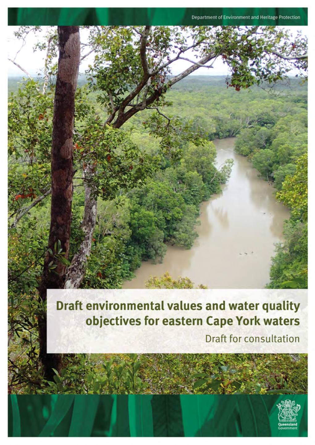 Eastern Cape York Waters: Department of Environment and Heritage Protection, Queensland Government