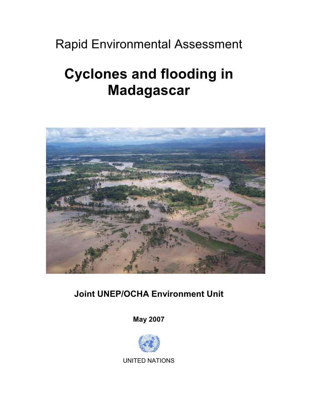 Cyclones and Flooding in Madagascar