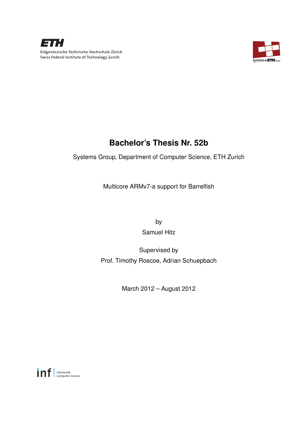 Bachelor's Thesis Nr