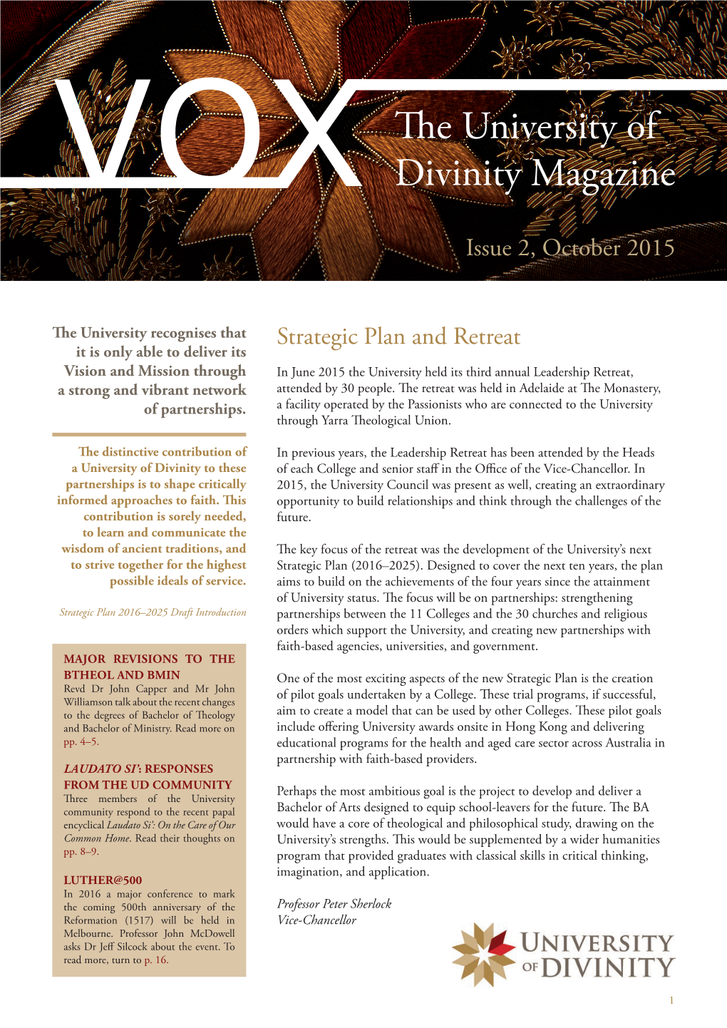 Vox Issue 2 – October 2015