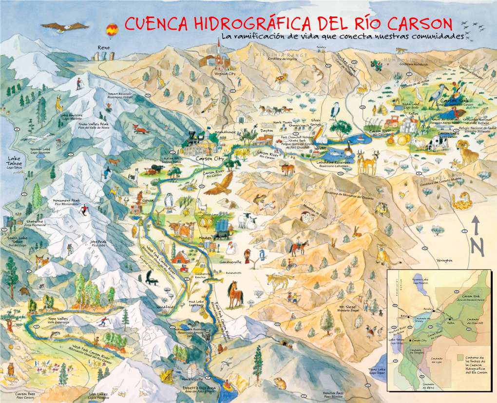 Cuenca Hidrográfica Del Río Carson