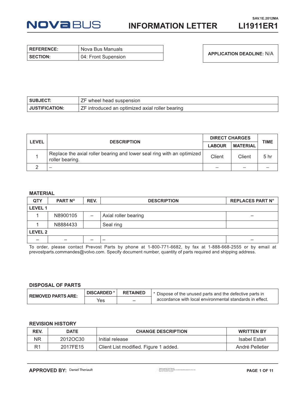 Li1911er1 Information Letter