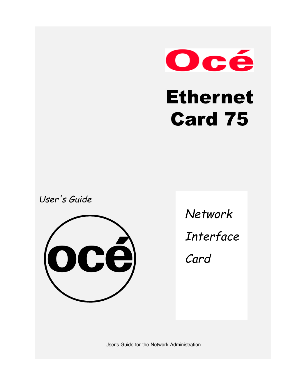 Ethernet Card 75