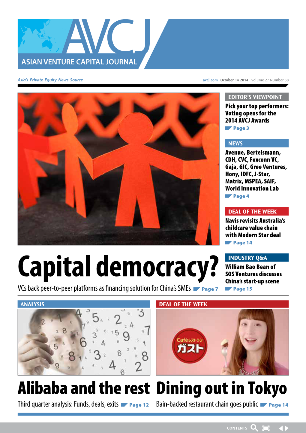 Capital Democracy? SOS Ventures Discusses China’S Start-Up Scene Vcs Back Peer-To-Peer Platforms As Financing Solution for China’S Smes Page 7 Page 15