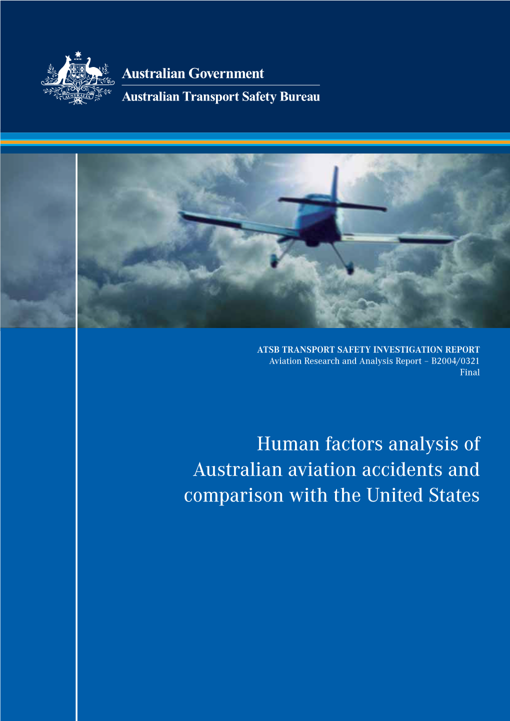 Human Factors Analysis of Australian Aviation Accidents and Comparison with the United States