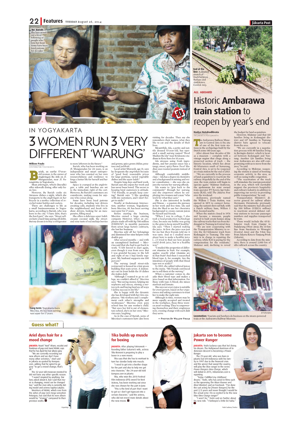 3Women Run 3Very Different 'Warung'