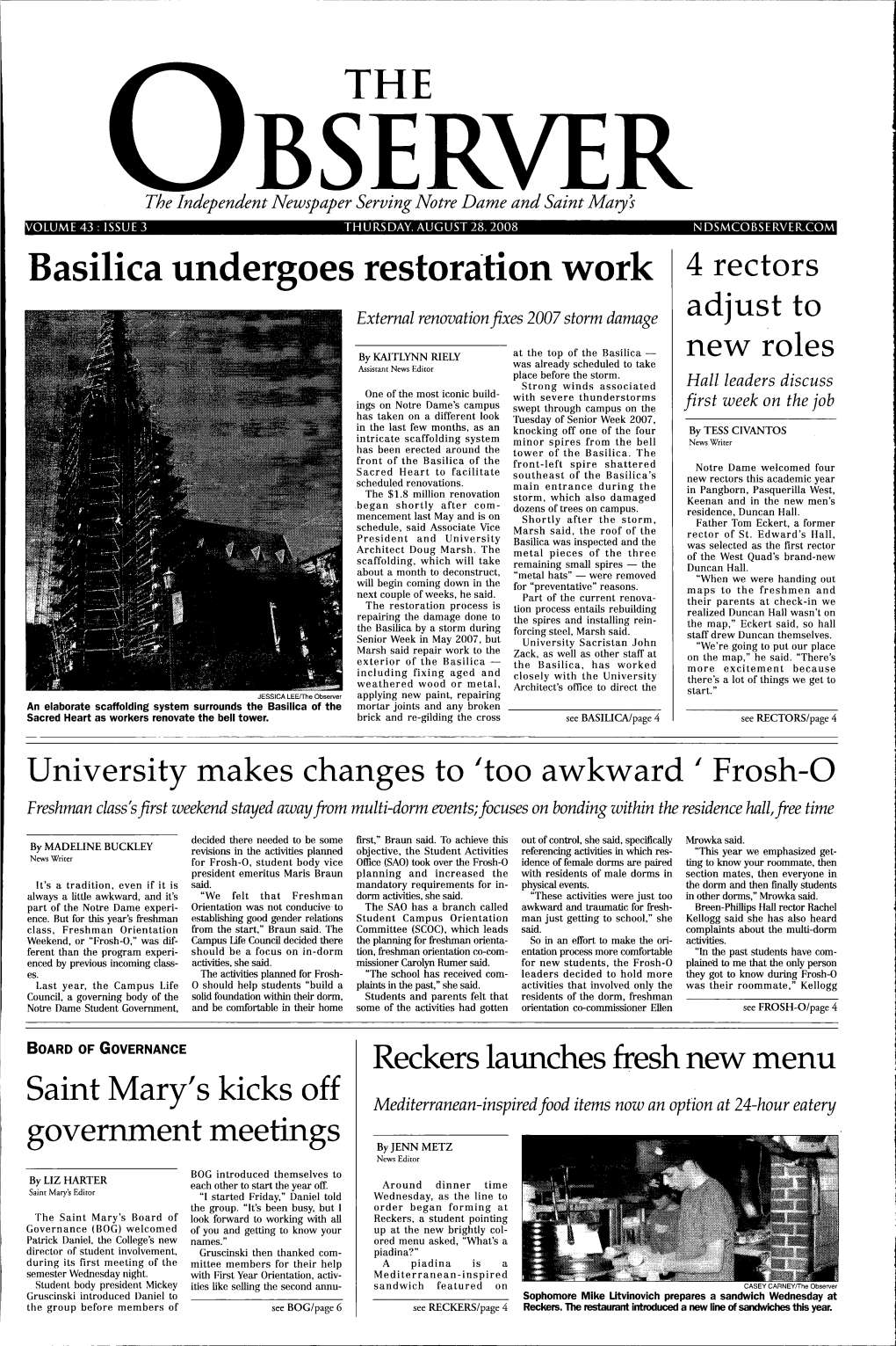 Basilica Undergoes Restoration Work 4 Rectors