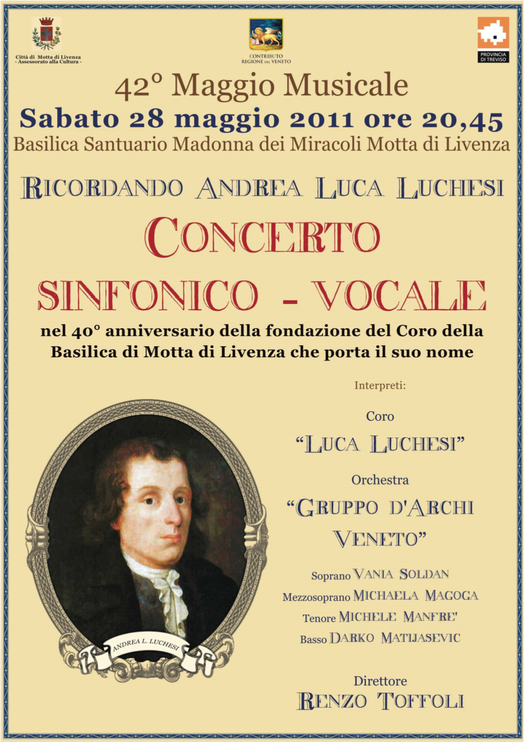 Programma Di Sala Finale Concerto 28 Maggio